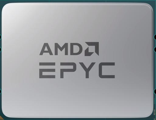 Produktbild AMD EPYC 9654P - 2.4 GHz - 96 Kerne - 19 (SP5, 2.40 GHz, 96 -Core)