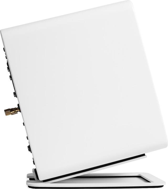 Actual product image Kanto S4W Desktop Speaker Stands Midsize White (1 pair, Tiltable)