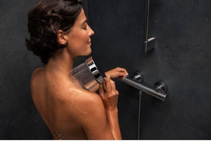 Actual product image hansgrohe Pulsify Select S 105 Relaxation (3 Beam types, 11.40 l/min)
