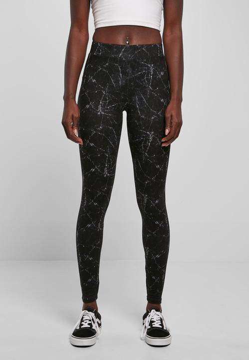 Actual product image Urban Classics Ladies Soft AOP Leggings (XS)