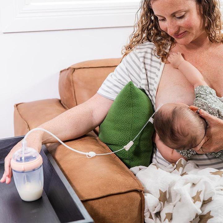 Actual product image Haakaa Silicone Baby Bottle & Feeding Tube Set