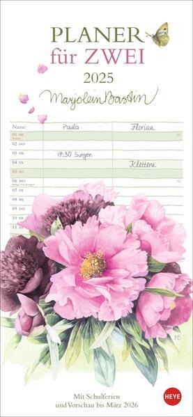 Actual product image Marjolein Bastin: Planner for two 2025 (German)
