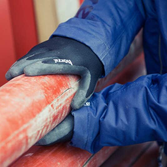 Actual product image Horze Winter work riding gloves (8)