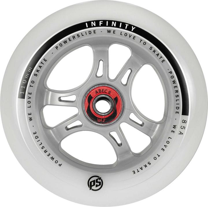 Actual product image Powerslide Skateboard Wheels Infinity Rtr 3-Pack 2023 (110 mm)