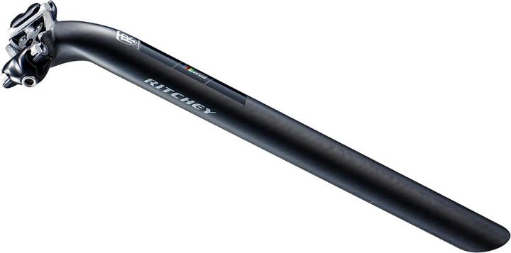 Ritchey WCS Carbon 1-bolt Stütze, 30.9mm, 400mm, 25mm, 7x7mm Streben, matte carbon UD (30.90 mm)