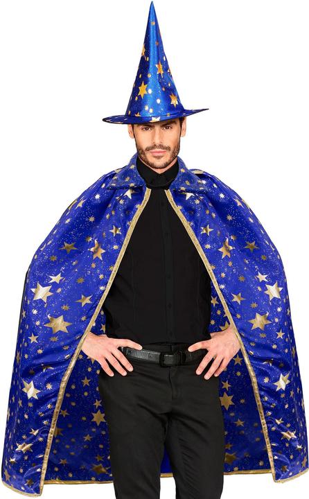 Image du produit Widmann Cape De Sorcier Avec Chapeau, Unisexe (Taille unique)