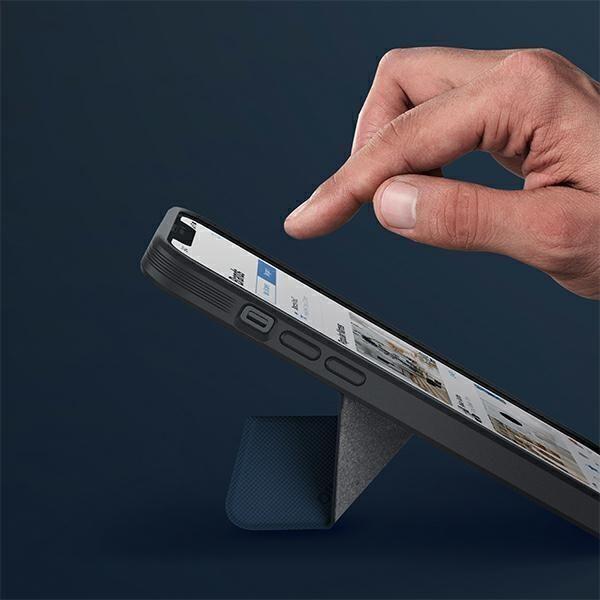 Image du produit Uniq etui Transforma iPhone 14 Plus 6,7" Magclick Charging niebieski/electric blue (Apple iPhone 14 Plus)