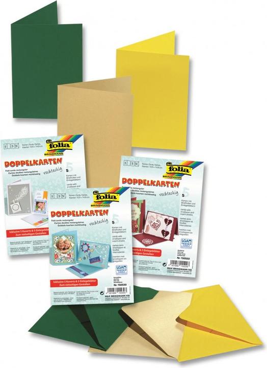 Immagine prodotto Folia Carte doppie rettangolari 220 g/m2 (5 pz.)