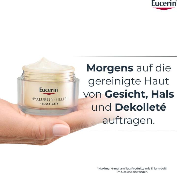 Actual product image Eucerin HYALURON-FILLER + ELASTICITY Day Care SPF 30 (50 ml, Day cream, SPF 30)