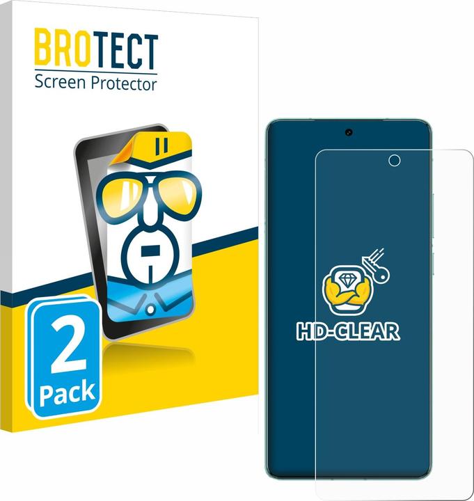 Produktbild BROTECT Schutzfolie Displayschutz Klar (2 Stück, Sonim XP100)