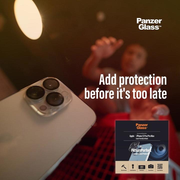 Produktbild PanzerGlass Camera Protector (1 Stück, Apple iPhone 13 Pro Max, Apple iPhone 13 Pro)