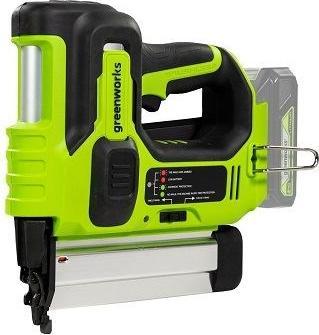Actual product image Greenworks 24V GD24BN Nailer
