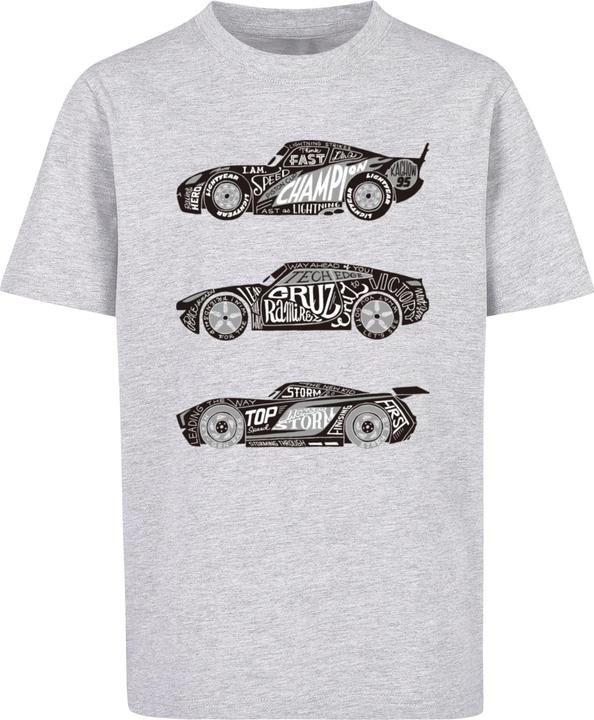 Immagine prodotto Absolute Cult Maglietta Cars - Text Racers per bambini - 133471 (146, 152)