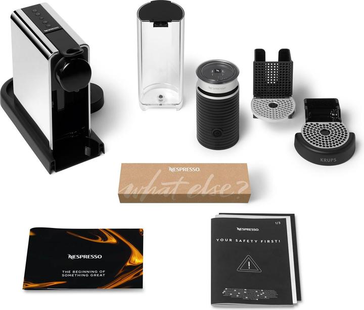 Productafbeelding Krups CitiZ Platinum & Milk (NESPRESSO Origineel)
