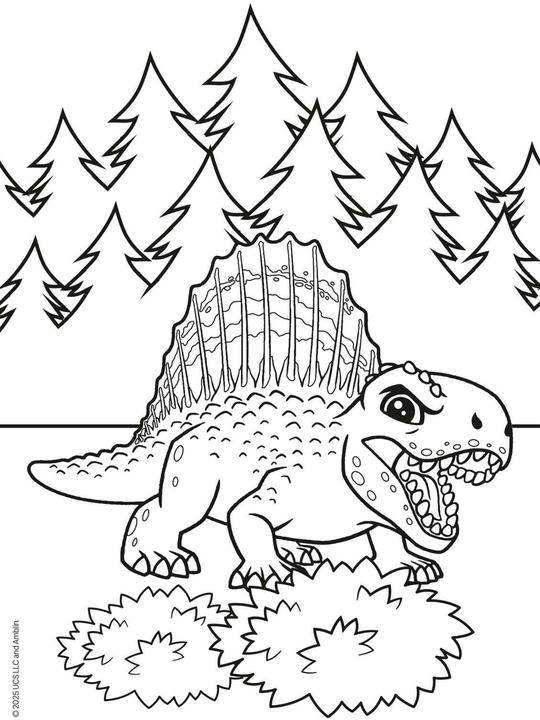 Produktbild Jurassic World Explorers: Mein dicker Malblock