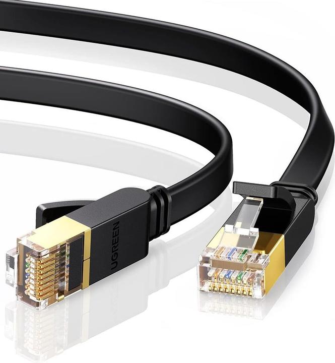 Actual product image Ugreen Cable U/FTP Flat Patch CAT7 Pure Copper 15m NW106 11266 (15 m)