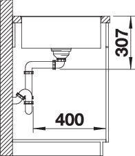 Produktbild Blanco Axia III XL 6 S-F (99 cm, 50 cm)