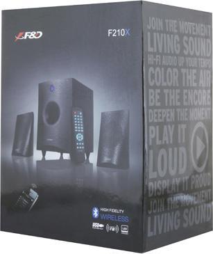 Actual product image Fenda Speakers F&D F210X 2.1