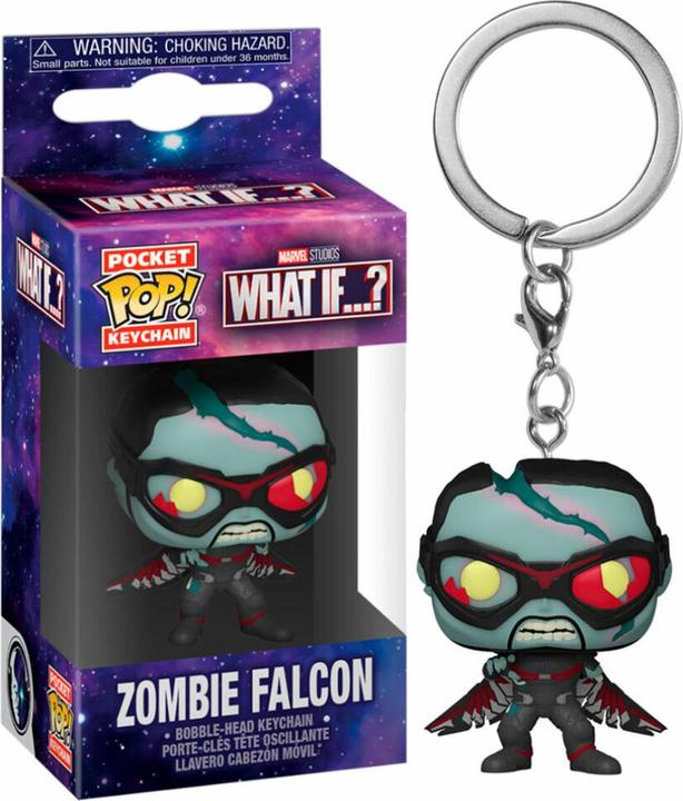 Actual product image Funko Portachiavi Pop! What If - Zombie : Falcon