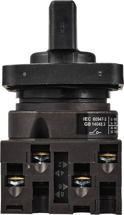 Immagine prodotto Tru Components TC-LW40-20 C04/2A48I Nockenschalter 20 A 690 V 1 x 45 ° Schwarz
