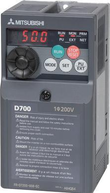 Mitsubishi D720SC Inverter Drive 2.2kW 10A 1 Ph