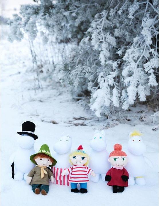 Actual product image Martinex Moomin - 25 cm Plush - Snufkin (35585001) (25 cm)