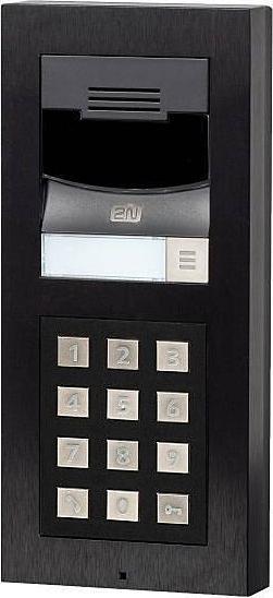 Produktbild 2N IP Türstation IP Verso Haupteinheit ohne Kamera schwarz (Kabellos)