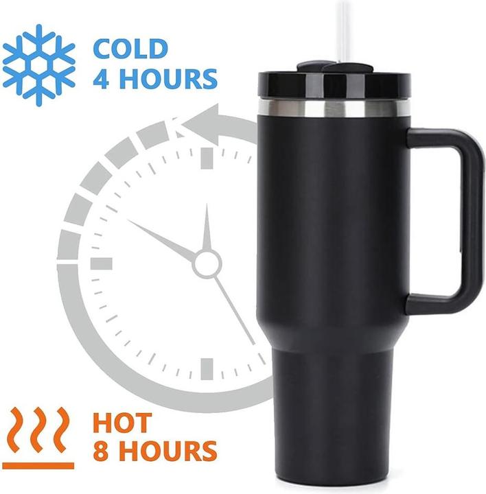 Produktbild ASMI copy of Edelstahl Thermobecher, Kaffeebecher, Auto-Tumbler-Becher, 900ml (0.90 l)