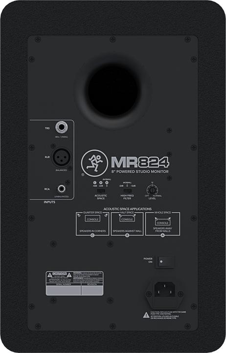 Actual product image Mackie Mr824 (Active, 1 pc., 1x 85 W)