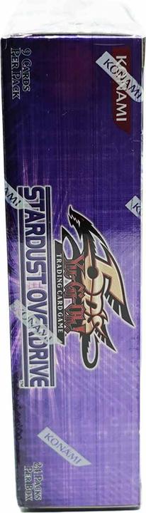 Actual product image Yu-Gi-Oh Stardust Overdrive Booster Display (Sealed/OVP) - - EN (English, Booster display)