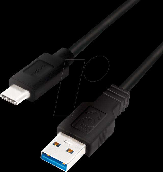 Produktbild LogiLink USB A – USB C (2 m, USB 3.0)
