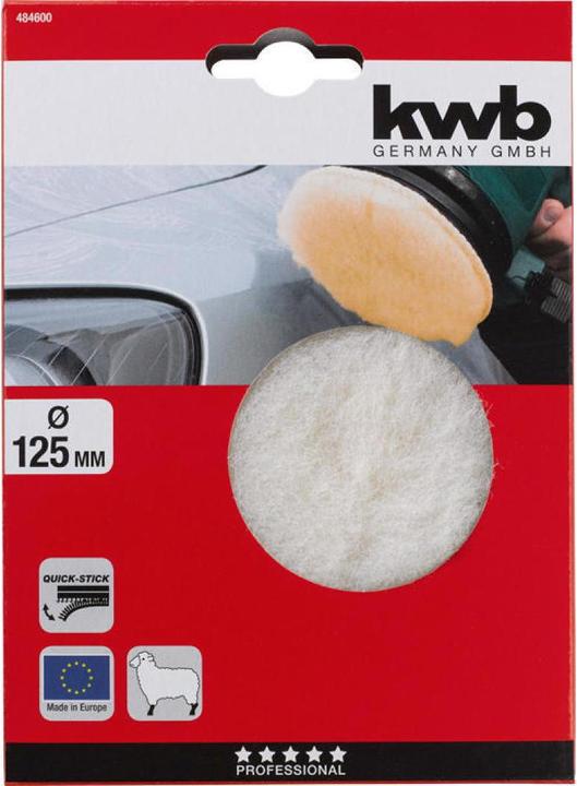 Produktbild kwb Quickstick Polierhaube