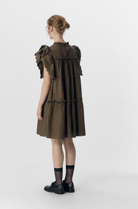 Produktbild Object Gerüschtes Minikleid (36)