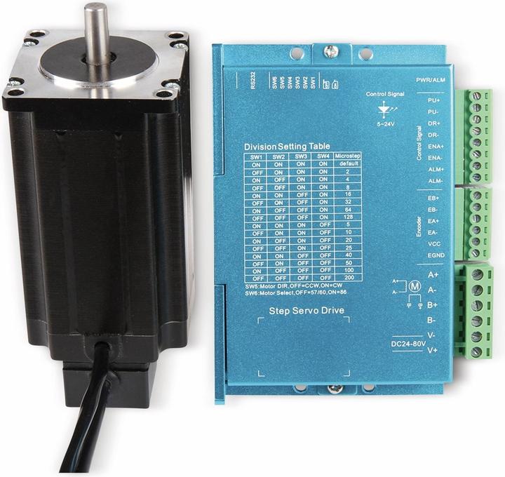 Actual product image Joy-it Stepper motor Nema23-04cl 3 Nm 4.2 mA Shaft diameter 7.5 mm (Motor)