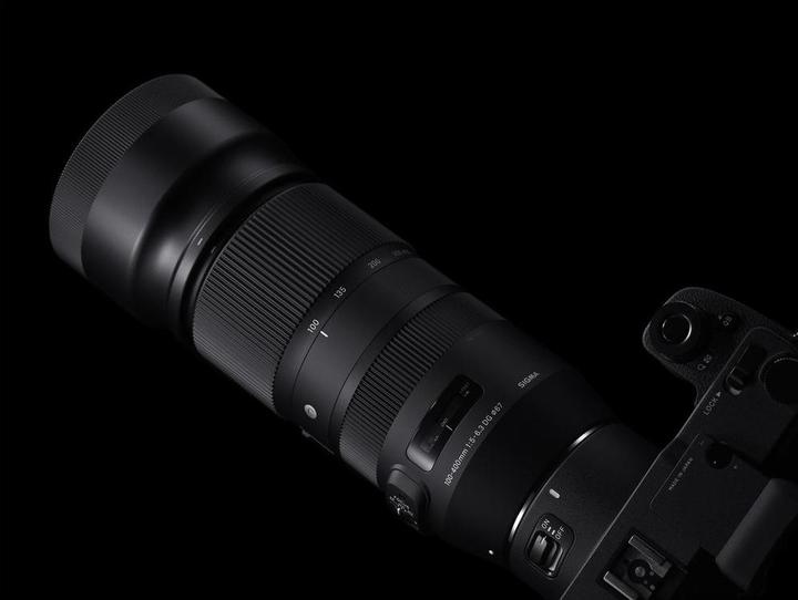 Actual product image Sigma 100-400mm F5.0-6.3 DG OS HSM (C), Canon EF (Canon EF-S, Canon EF, APS-C / DX, full size)