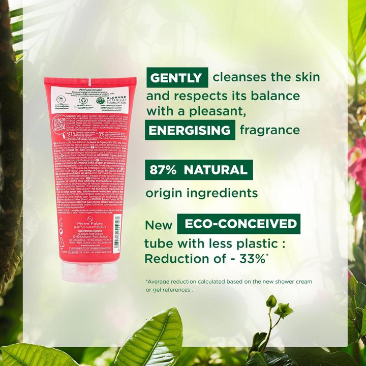 Actual product image Klorane Shower gel with hibiscus blossom (200 ml)