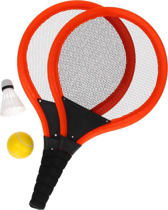 Johntoy Tennisset mit Ball und Federball
