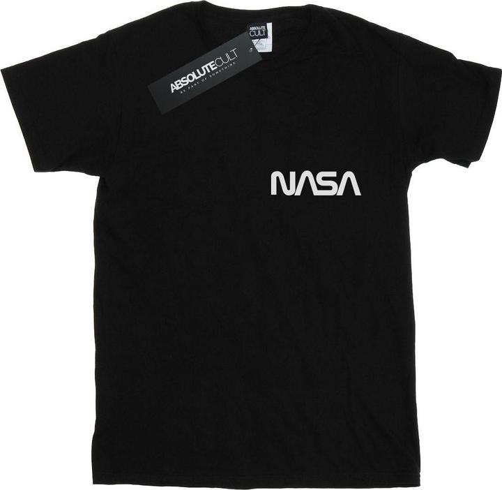 Nasa Modern Logo Chest TShirt Jungen