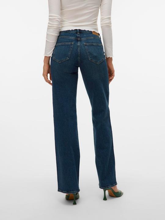 Actual product image Vero Moda VMVANESSA Niedrige Taille Weiter Beinschnitt Jeans Weit geschnitten (W31/L32)
