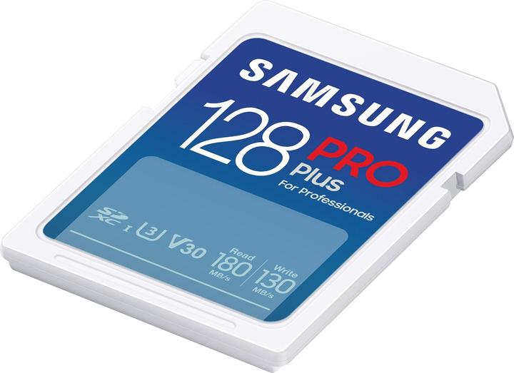 Image du produit Samsung PRO Plus (128 Go, SDXC, U3, UHS-I)