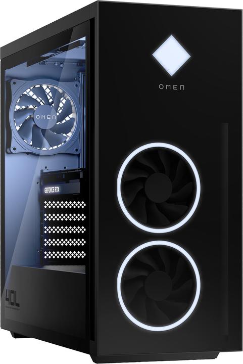 Actual product image HP Omen 40L GT21-0670nz RX 6700 XT (AMD Ryzen 7 5700G, 16 GB, 1000 GB, Radeon RX 6700 XT)