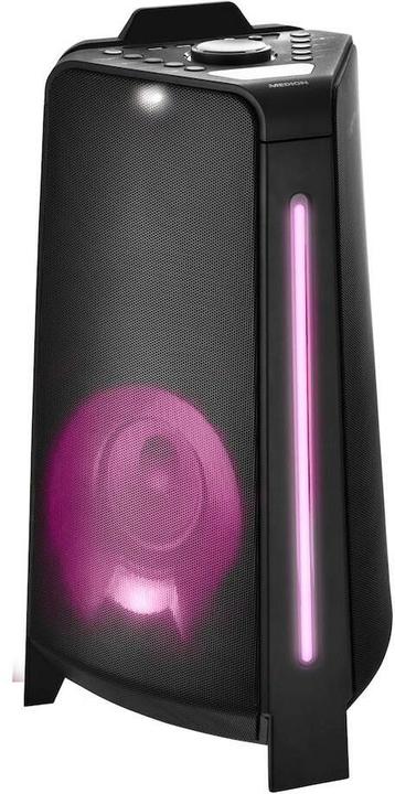 Productafbeelding Medion MD 43552 Feestluidspreker zwart (4 h, Elektrische stroom, Oplaadbare batterij)