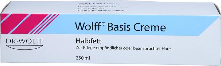 Dr. Wolff Wolff Basis Creme, 250 ml CRE (Körpercreme, 250 ml)