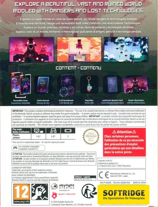 Produktbild Abylight Studios Hyper Light Drifter Special Edition (Switch, EN, FR, DE, IT)