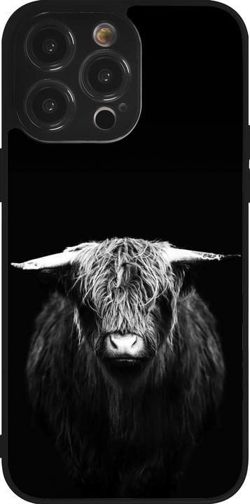 Image du produit PhoneLook Coque Silicone rigide noir Highland calf black (Apple iPhone 14 Pro Max)