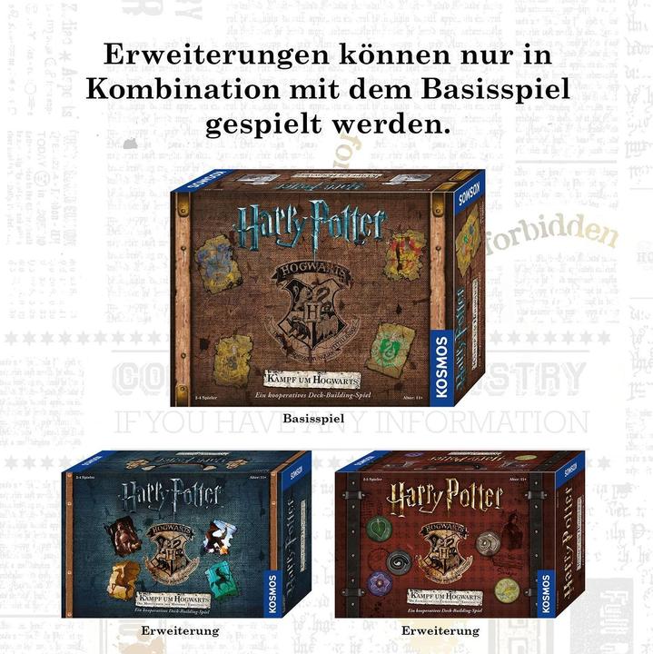 Produktbild Kosmos Zauberkunst und Zaubertränke: Harry Potter - Kampf um Hogwarts (DE-Erweiterung) (Deutsch)