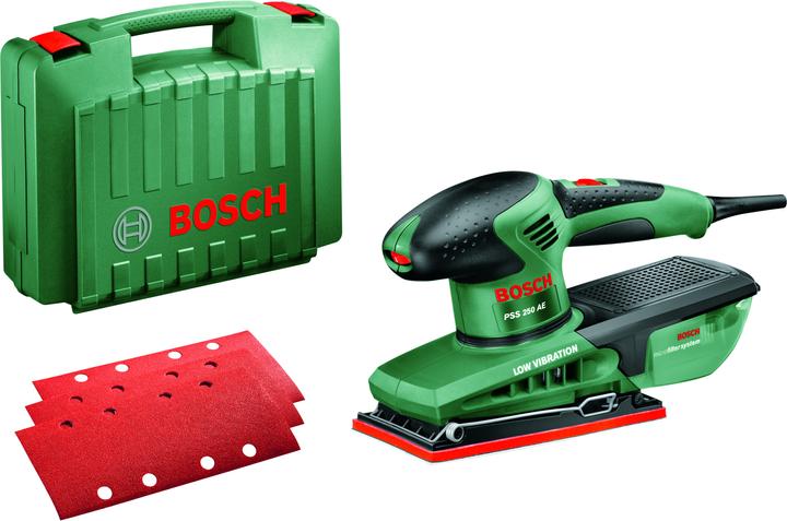 Produktbild Bosch Home & Garden Pss 250 Ae (Schwingschleifer, 250 W)