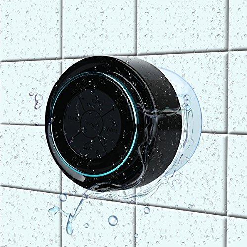 Immagine prodotto Haissky Altoparlante da doccia Bluetooth (8 h, Batteria ricaricabile)
