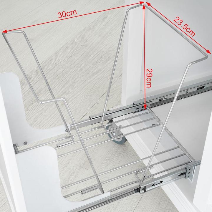 Produktbild SoBuy Kücheninsel (107 x 48.5 x 95 cm)