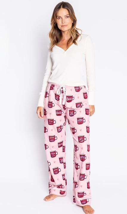Actual product image Pj Salvage Pyjama bottom pink/small patterned (XS)